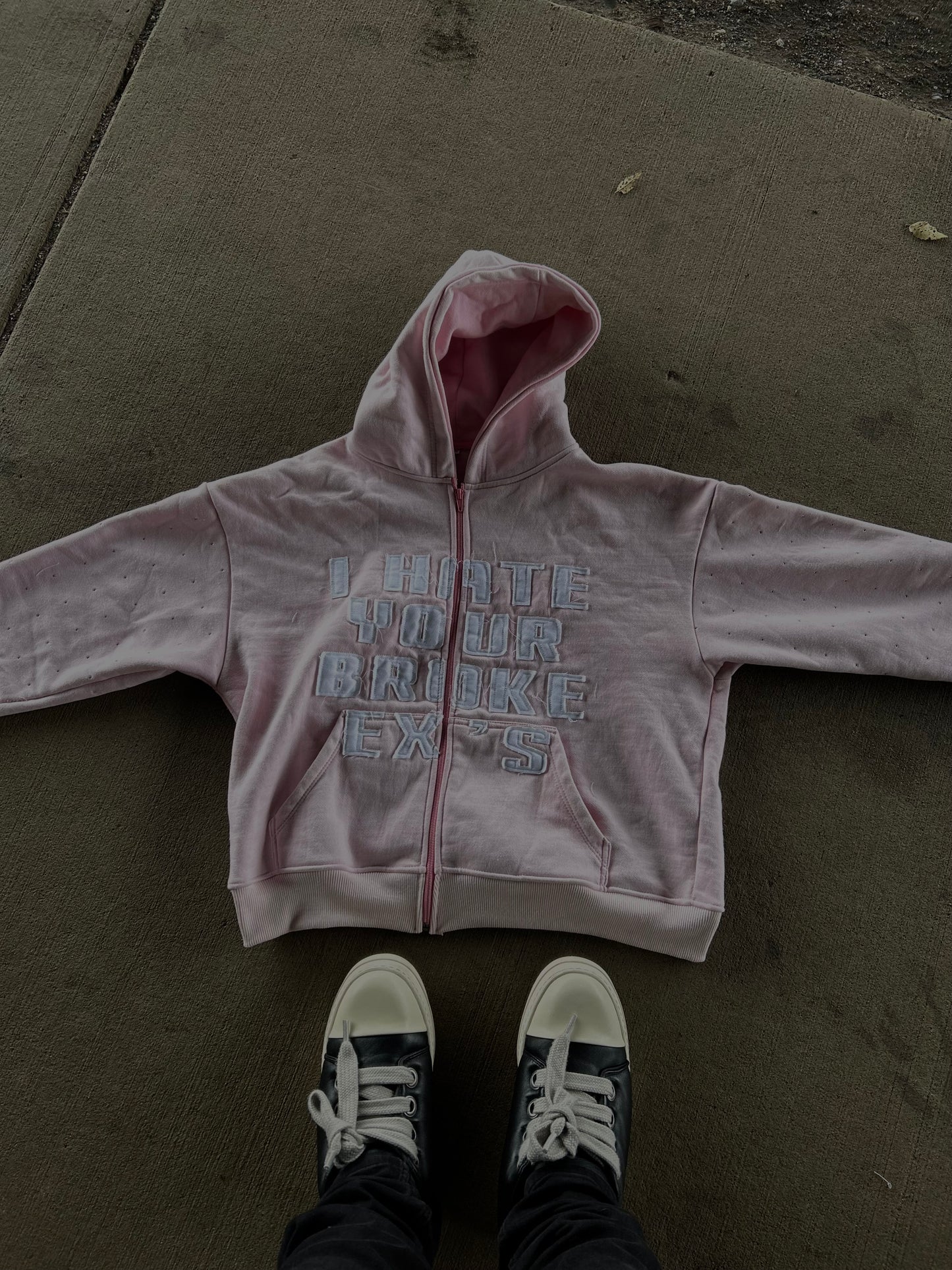 “Pink hated Hoodie”