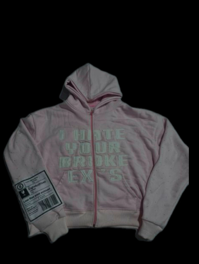 “Pink hated Hoodie”