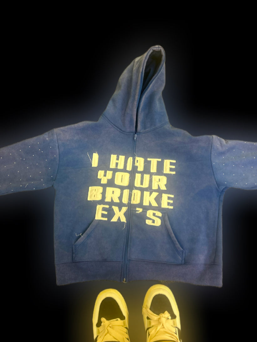 “Blue Hated Hoodie”