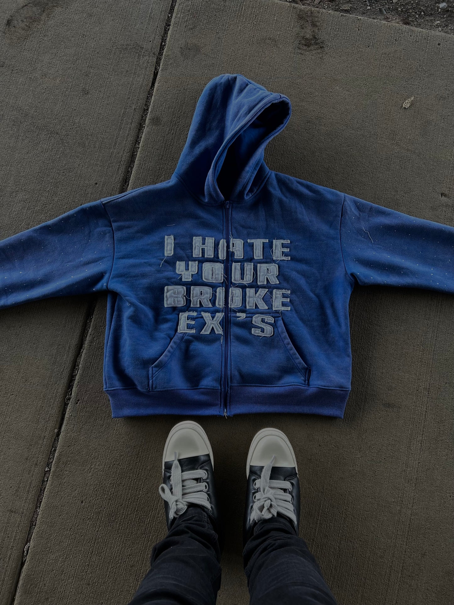 “Blue Hated Hoodie”