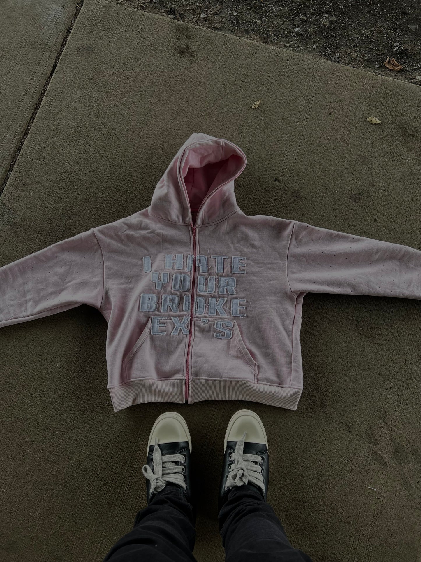 “Pink hated Hoodie”