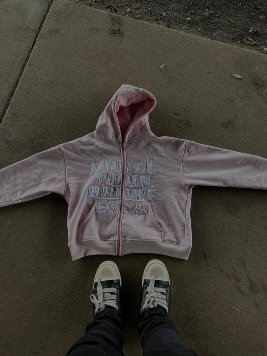 “Pink hated Hoodie”